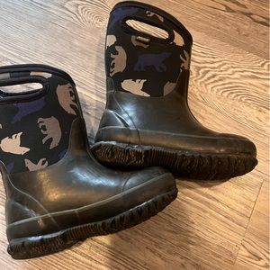 Bogs rain & snow boots with bears